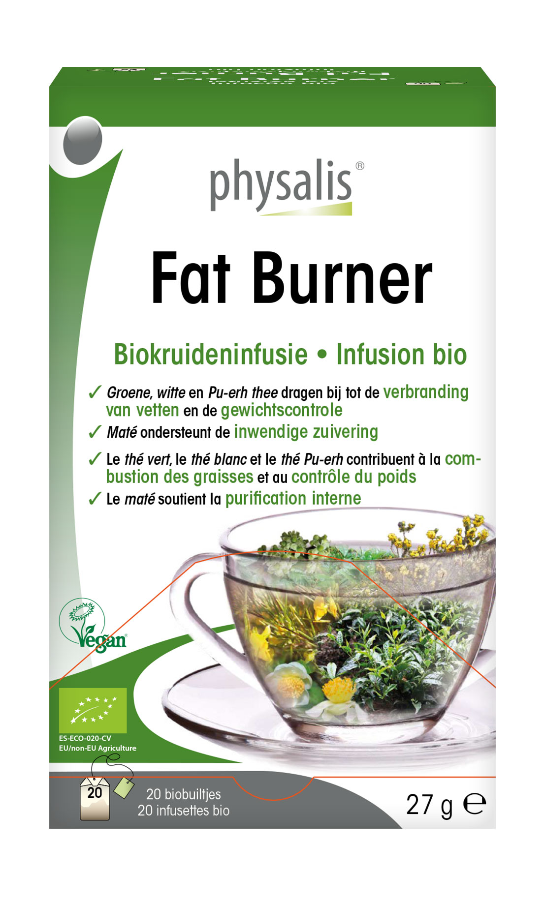 Fat burner Biokruideninfusie